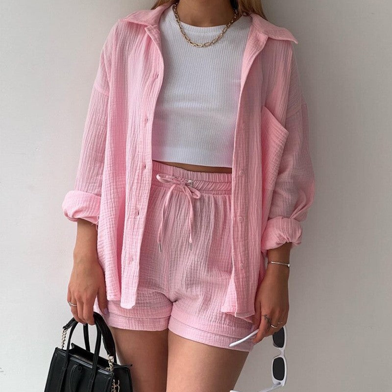Ensemble Élégance d’Été en Rose Fuchsia